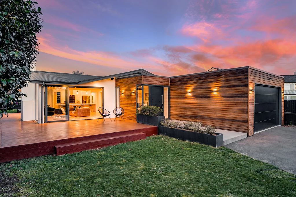 Fendalton 4房  Single Storey Home on Large Section