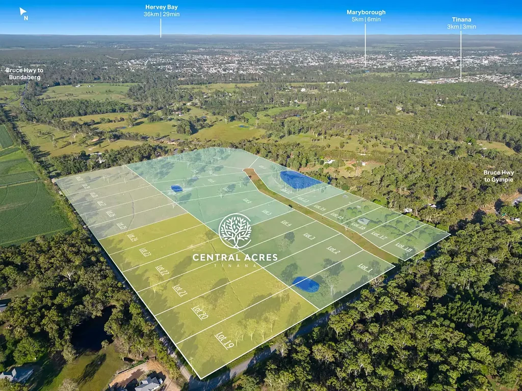 Tinana  Central Acres, Tinana - Lifestyle Acreage from $295,000