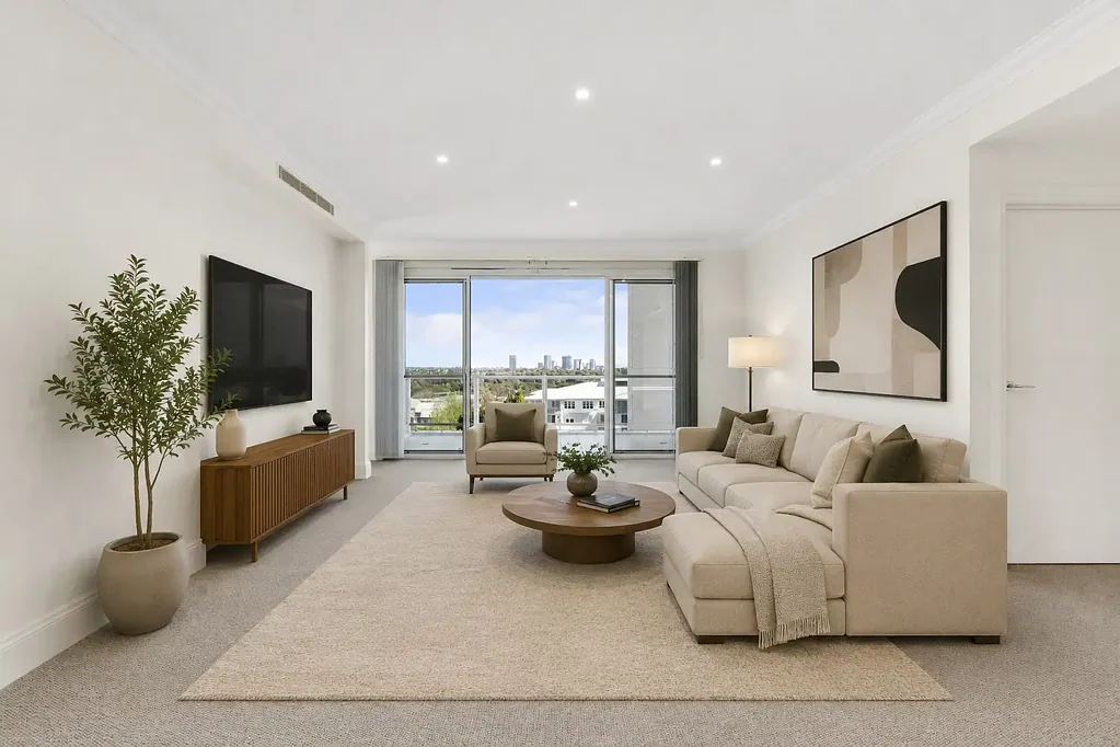 Three-Bedroom Apartment with Panoramic Views