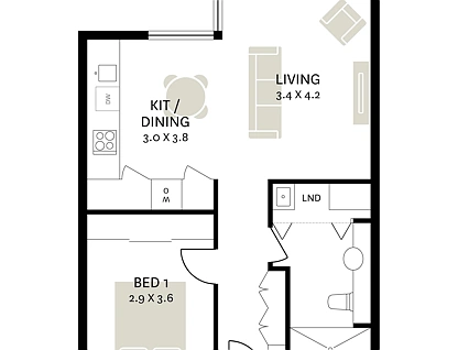 15/533-535 Elizabeth Street, Surry Hills, Sydney CBD, 1 phòng ngủ, 1 phòng tắm, Apartment