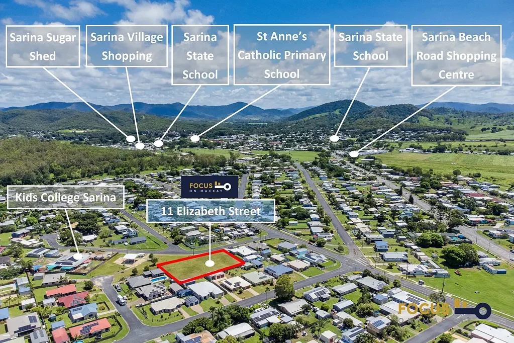 Sarina  Proposed Lots 1 & 2 - Rare 800m² Land Release in Established Sarina Location