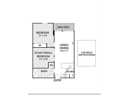 503/2A Clarence Street, Malvern East, Inner East Melbourne, 1房, 1浴, Apartment