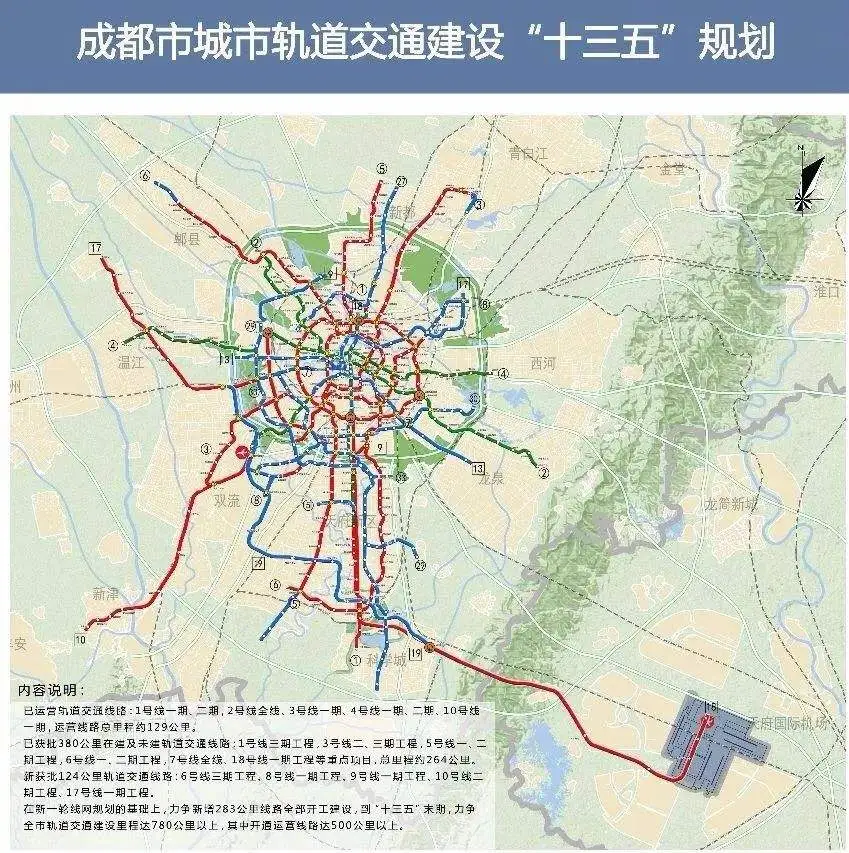 成都第四城？2020中国城市地铁排行榜出炉