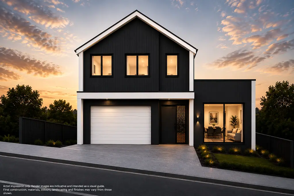 Orewa 4房  Luxury Off Plan Home With Pool