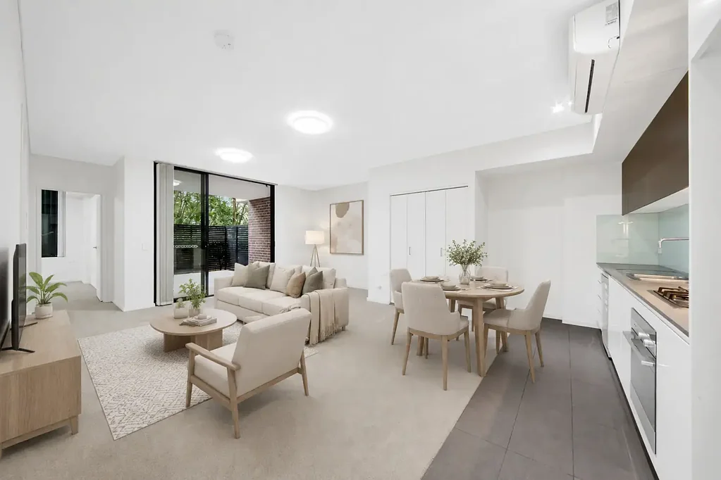 Asquith 2chambre Modern Ground Floor Courtyard Apartment