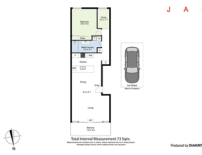 2/185 Francis Street, Yarraville, Western Melbourne, 1 침실, 1 욕실, Apartment