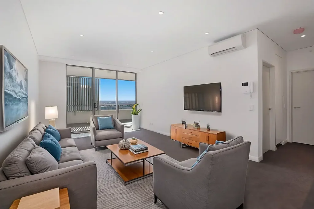 LUXURY LIVING AT BURWOOD SQUARE - SEMI-FURNISHED 2-BEDROOM APARTMENT WITH BREATHTAKING VIEWS