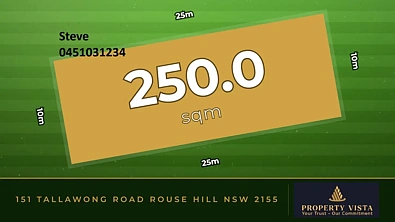 Rouse Hill 4 Bedroom Great Lot in Rouse Hill near to upcoming School! Call Steve 0451031234