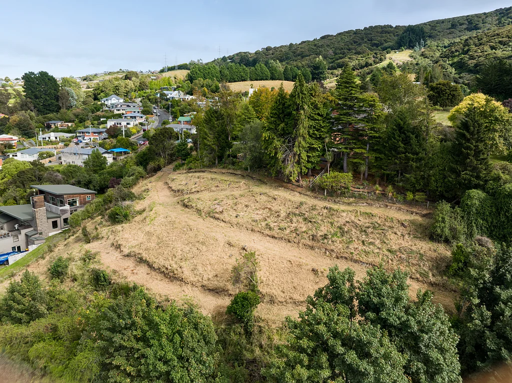 Helensburgh  Elevated section with picturesque Dunedin views