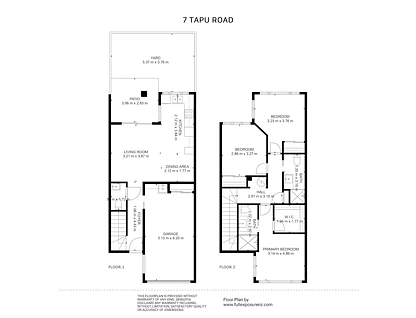 Lot 1 - 8/7 Tapu Road, Huapai, Rodney, Auckland, 3房, 2浴, 城市屋