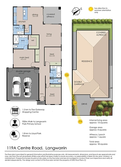 119a Centre Road, Langwarrin, VIC 3910, 3 Schlafzimmer, 2 Badezimmer, House