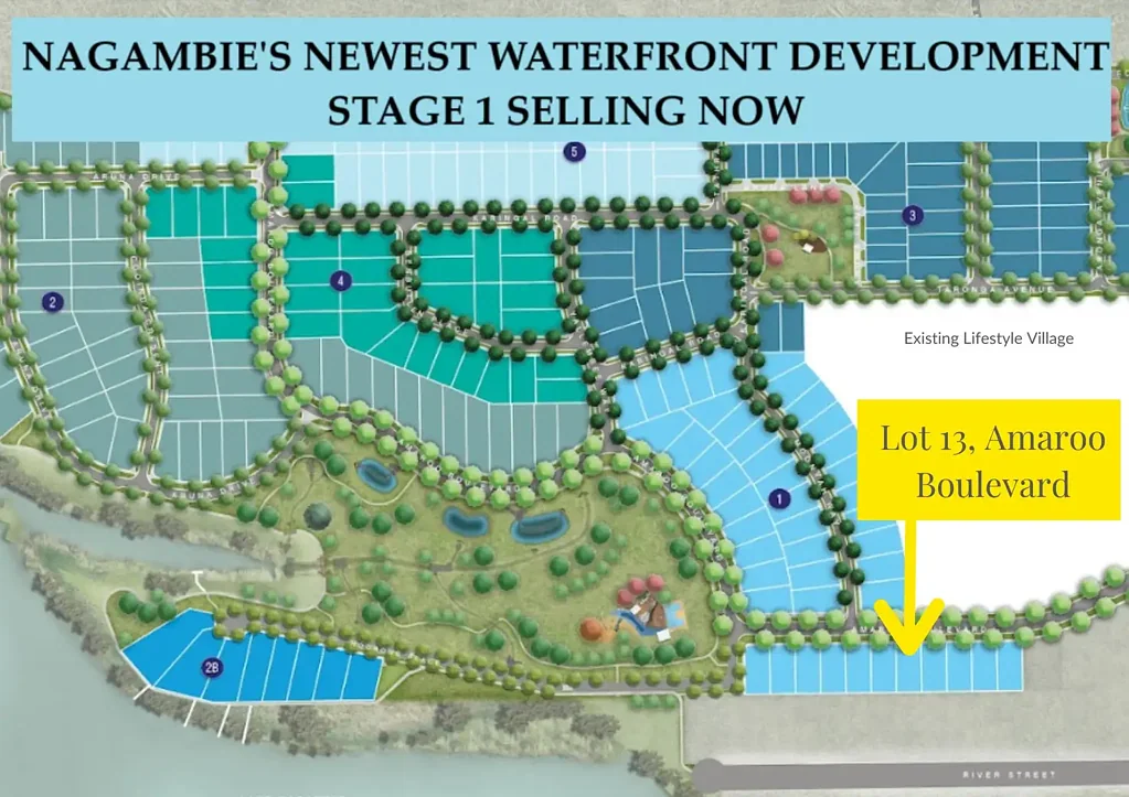 Nagambie GREAT BLOCK IN NEW WATERFRONT ESTATE