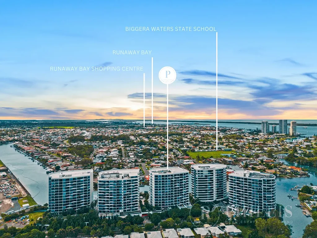Biggera Waters 2ਬੈੱਡਰੂਮ Ultra Modern 2 Bedroom + Study Coastal Apartment