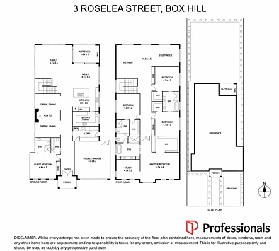 3 Roselea Street, Box Hill North, VIC 3129, 5房, 4浴, House