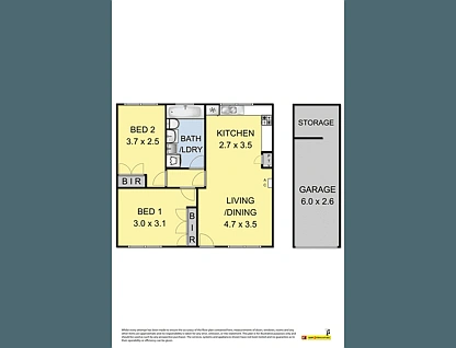 12/13 Alberta Street, West Footscray, Western Melbourne, 2房, 1浴, Apartment