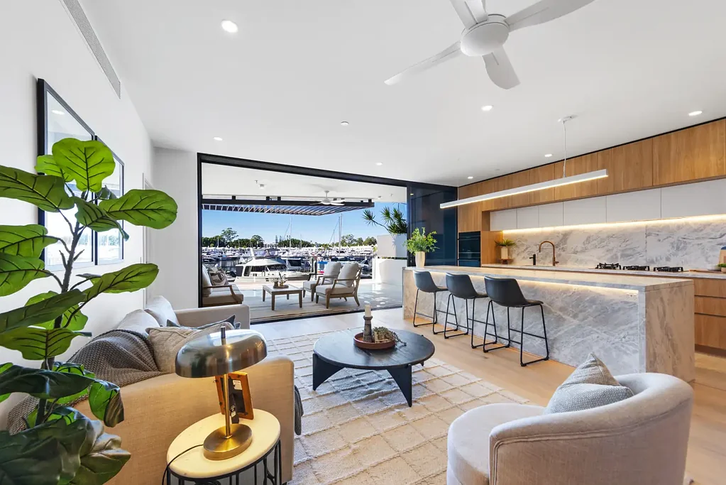 Hope Island 2બેડરૂમ North Facing Contemporary Luxury In The Heart Of Sanctuary Cove