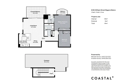 8/36-38 Back Street, Biggera Waters, QLD 4216, 2 habitaciones, 2 baños, Unit