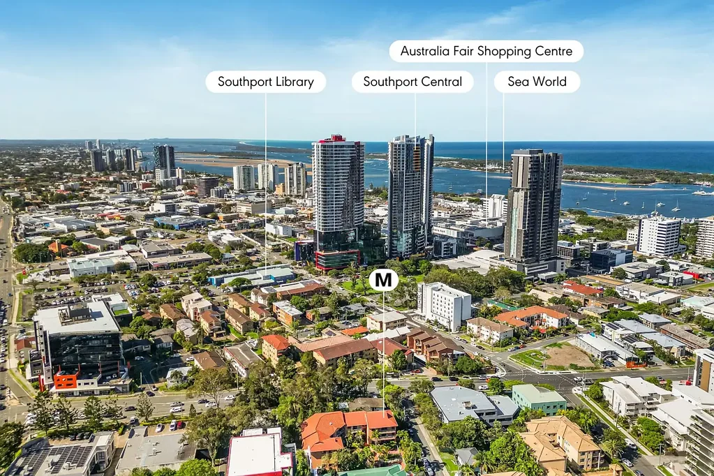 Southport 2ਬੈੱਡਰੂਮ Spacious Coastal Living in a Secure Boutique Complex