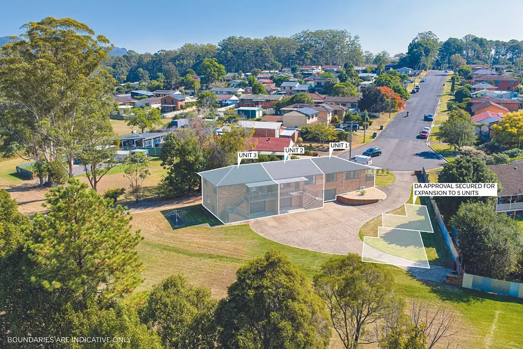 Wauchope 6房  Block of 3 Units + DA Approved for 2 More | Rare Wauchope Opportunity