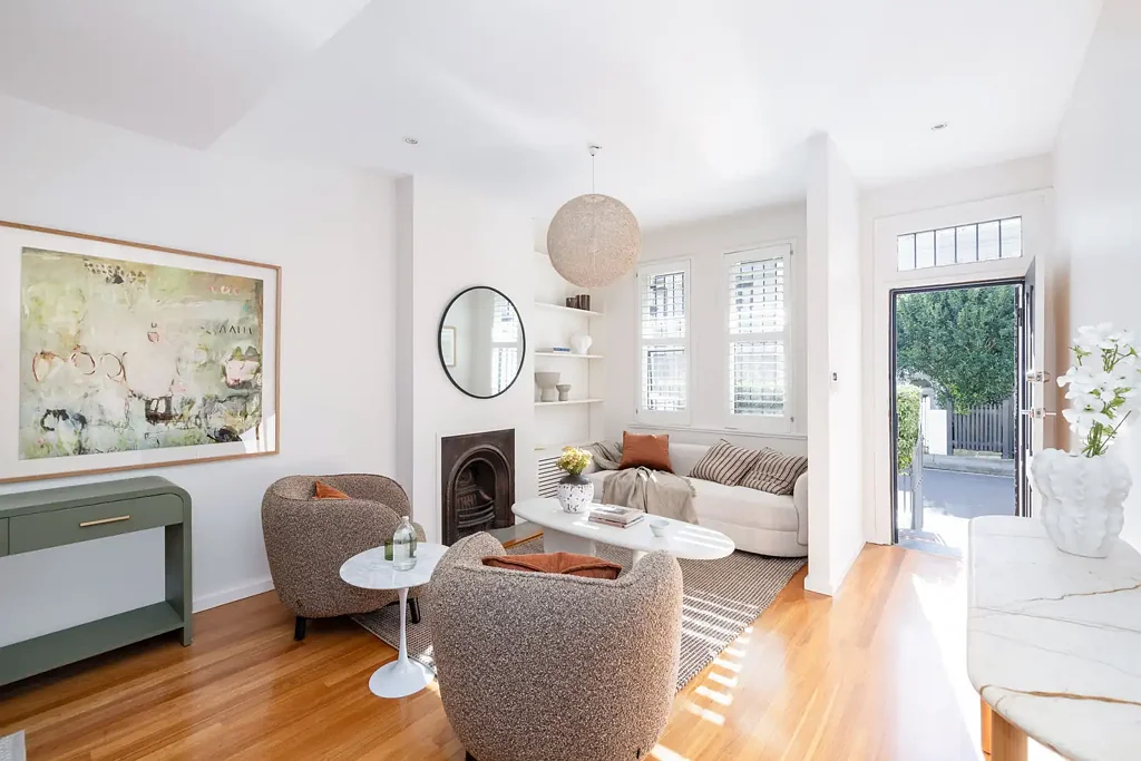 Paddington 3कमरा Immaculate Victorian terrace / rear-lane access to courtyard
