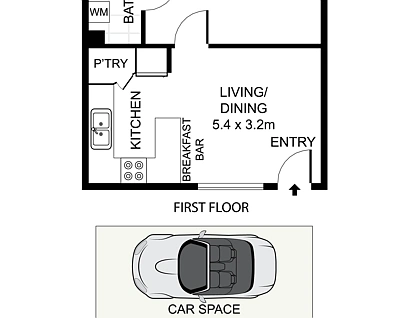 9/85 Beauchamp Street, Marrickville, Inner West, 1 침실, 1 욕실, Apartment
