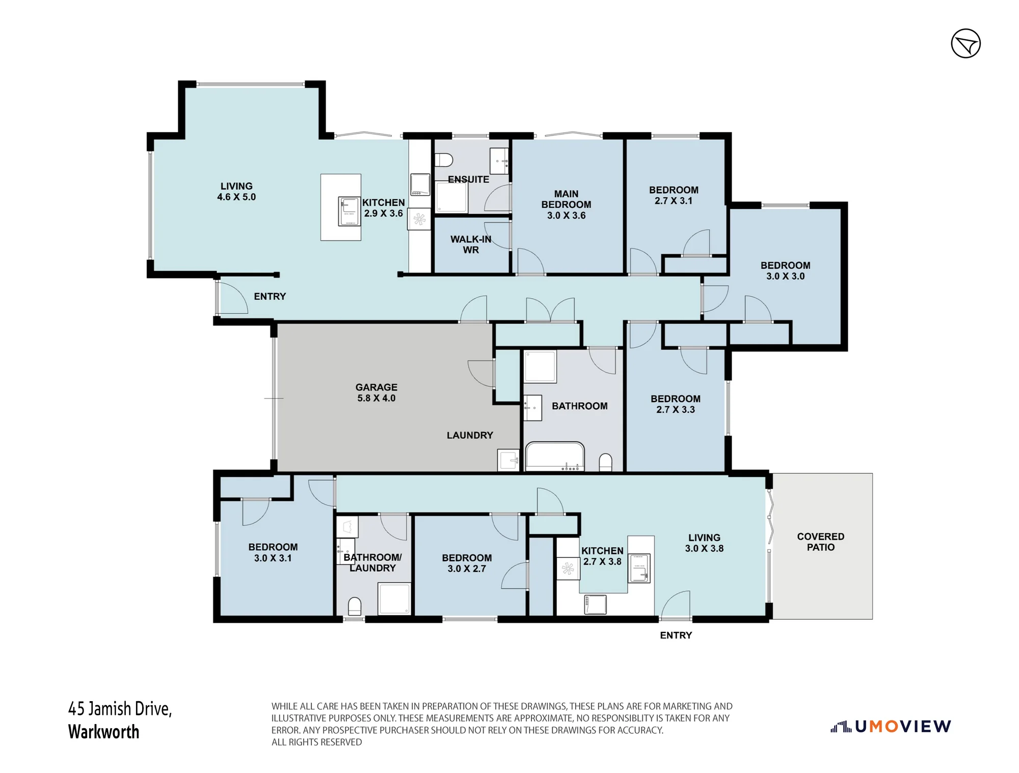 45 Jamish Drive, Warkworth, Rodney, 6 Bedrooms, 3 Bathrooms, House