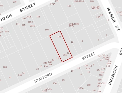 185 High Street, Dunedin Central, Dunedin City, 0 ห้องนอน, 0 ห้องน้ำ