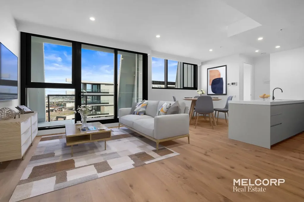 West Melbourne 2房 都市繁华之上 288 Adderley Street 近火车站 遗产社区融合 开阔生活空间 娱乐露台 品质装修 石质台面 不锈钢Miele电器 双人卧室带卫浴 设施完备 健身房 屋顶花园 墨尔本CBD近在咫尺 大学医疗区便捷可达 当代奢华与遗产无缝融合 West Melbourne新篇 Rare side by side living and dining