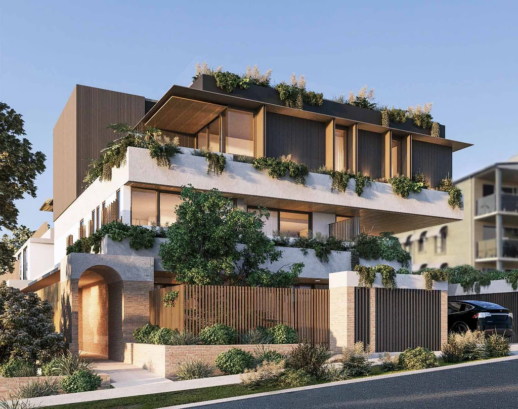 Highgate Hill 3 Bedroom Six boutique apartments in a prime Highgate Hill location.