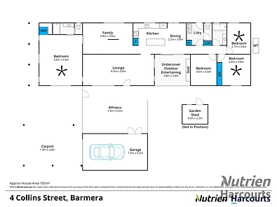 4 Collins Street, Barmera, SA 5345, 4房, 2浴, House