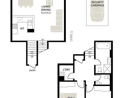 26/156-164 Chalmers Street, Surry Hills, Sydney CBD, 2 غرف, 1 حمامات, Apartment