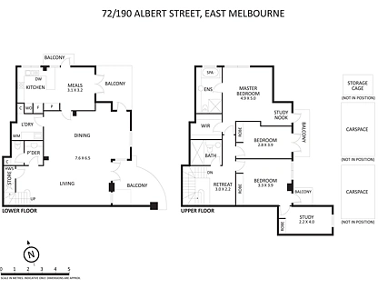 72/190 Albert Street, East Melbourne, Melbourne CBD, 4 phòng ngủ, 2 phòng tắm, Apartment
