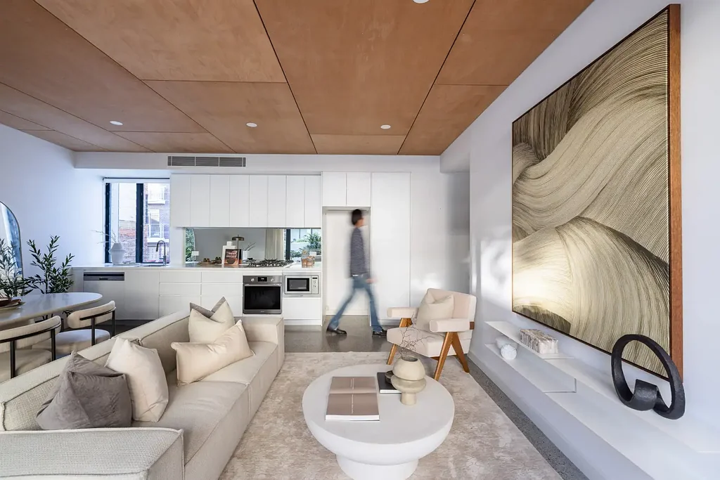 Camperdown 1ห้องนอน Modern courtyard residence with direct garden access