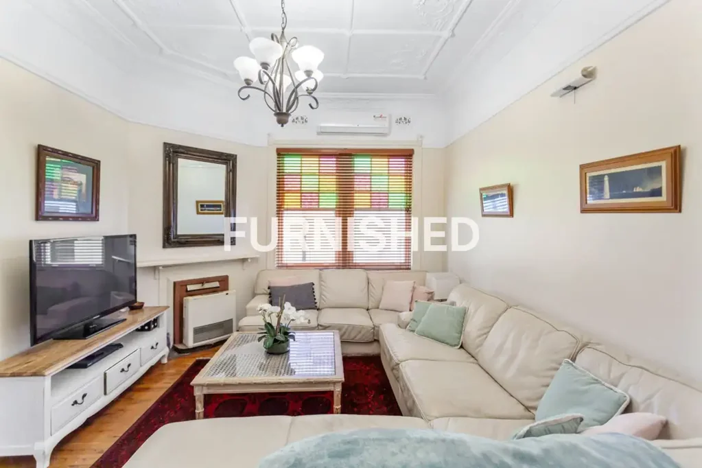 FURNISHED - Beautifully restored 3-bedroom Federation-style home in the heart of Drummoyne