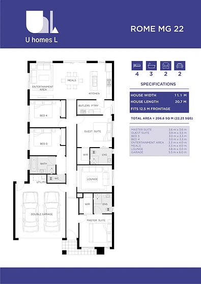 Lot 254 McMahons, Echuca, VIC 3564, 4 Bedrooms, 3 Bathrooms, House