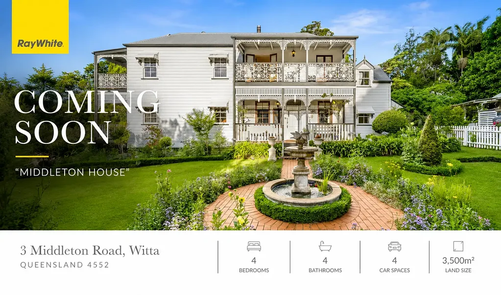 Witta 4chambre Middleton House - One of Witta's Most Recognisable Estates