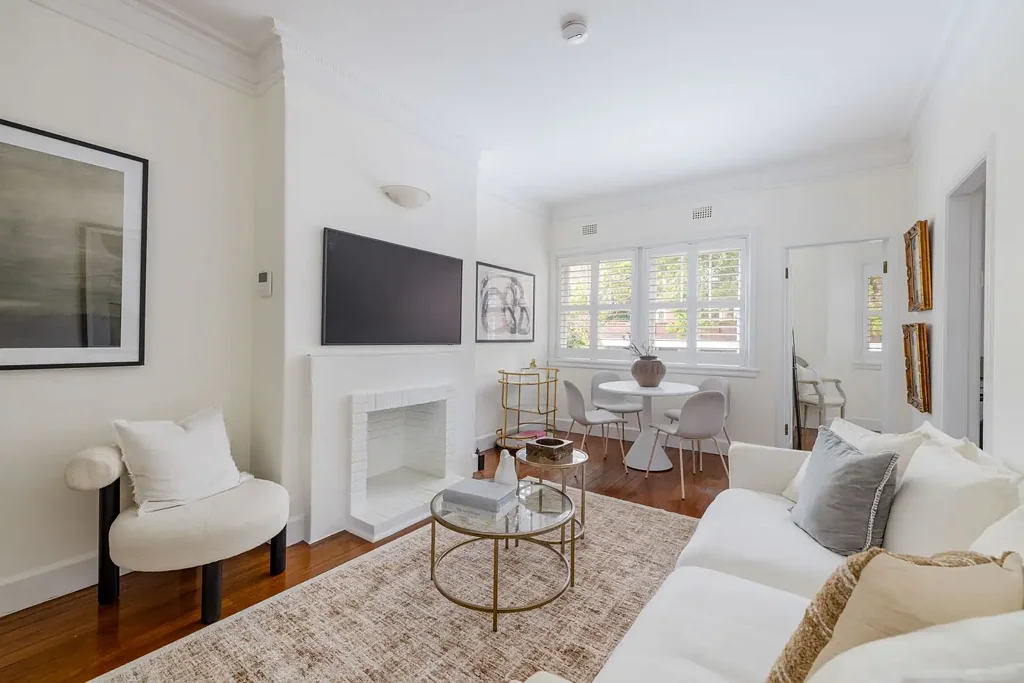 Woollahra 2房 精品建筑中翻新的Art Deco公寓 Renovated Art Deco apartment in a boutique block