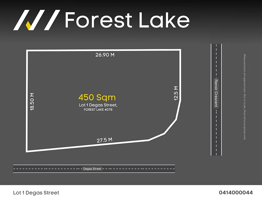 LOT 1 Degas Street, Forest Lake, Brisbane Western Region, 0 રૂમ, 0 બાથરૂમ, Section
