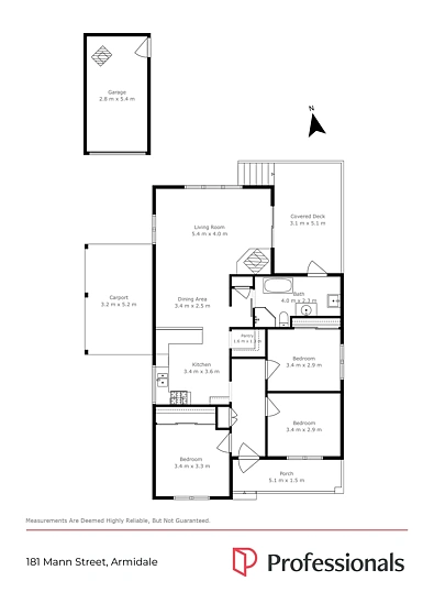 181 Mann Street, Armidale, NSW 2350, 3 slaapkamers, 1 badkamers, House