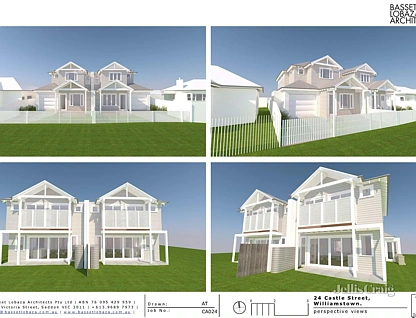 24 Castle Street, Williamstown, South West Melbourne, 3房, 2浴, House