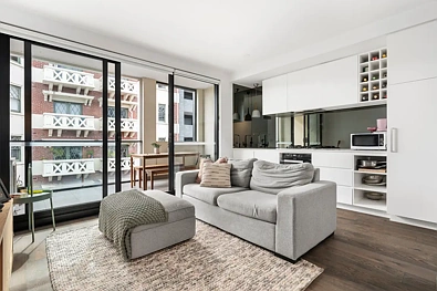 St Kilda 1chambre Large undercover balcony Northern Light & Urban Appeal