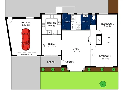 3/12 Duggan Court, Highton, VIC 3216, 2 ห้องนอน, 1 ห้องน้ำ, Unit