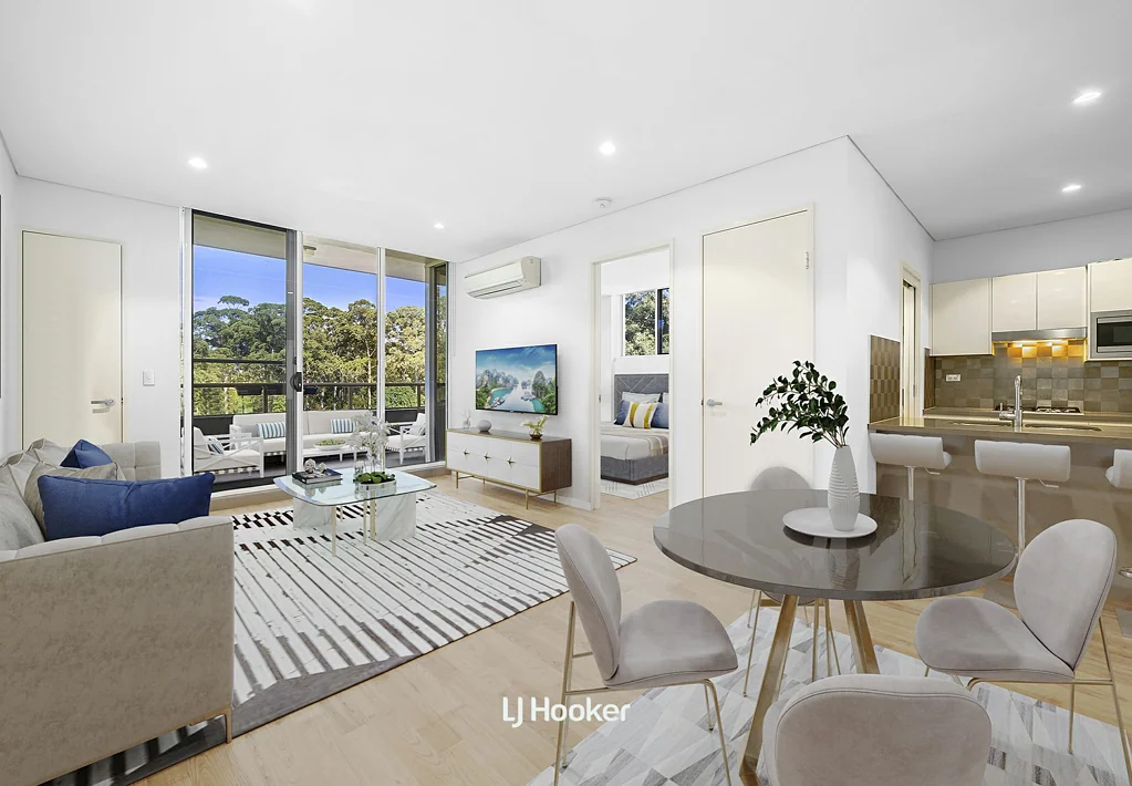 Pymble 2कमरा Luxurious Two-Bedroom Haven in Sought After Location