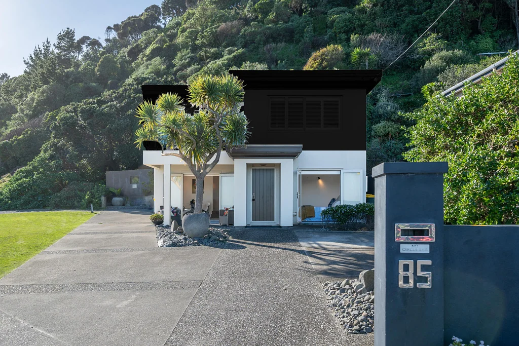 Plimmerton 3غرفة نوم Beachfront Apartment- Something Special