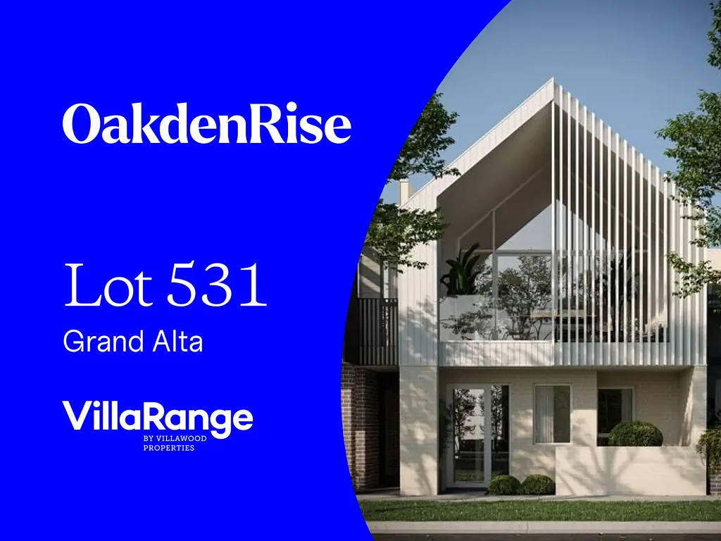 Oakden 3 Bedroom The Grand Alta – Torrens Title, Architecturally Designed Turnkey Townhouse in Premium OakdenRise