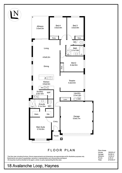 18 Avalanche Loop, Haynes, WA 6112, 4 Bedrooms, 2 Bathrooms, House