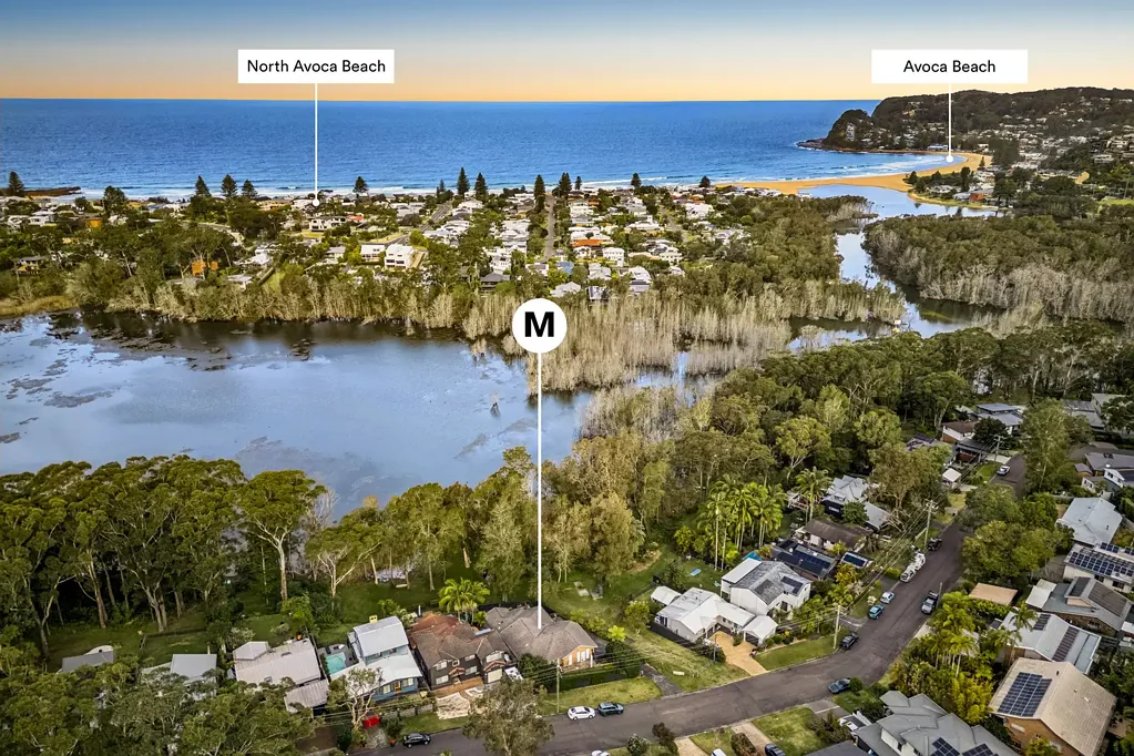 North Avoca 2房  Level living on lakefront reserve