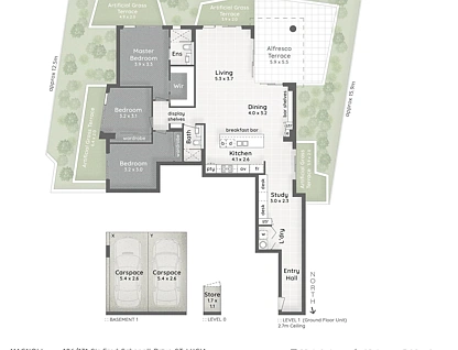 106/131 Sir Fred Schonell Drive, St Lucia, Brisbane Western Region, 3 ਕਮਰੇ, 2 ਬਾਥਰੂਮ, Apartment