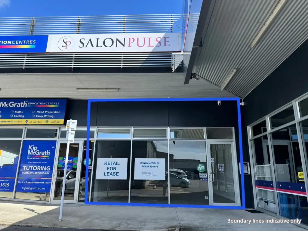 Howick Lease opportunity in Howick retail block