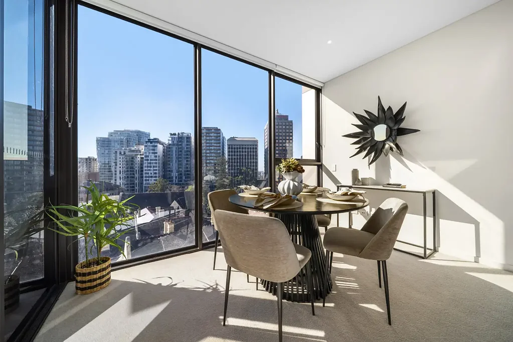 North Sydney 2房 North Sydney 地标建筑中的高层奢华生活 High floor luxury living in landmark North Sydney building
